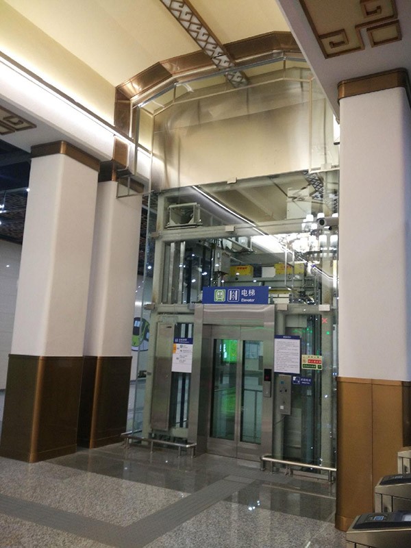 龙源圣-某地铁站钢结构电梯井道设计方案